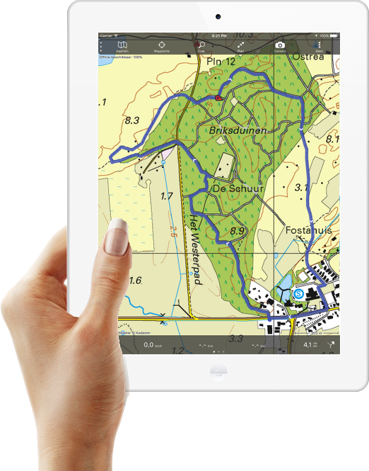 Topo GPS Topografische kaarten voor iPhone en Android